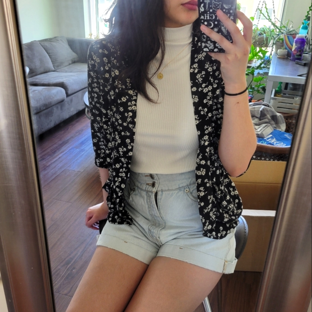 Floral blazer